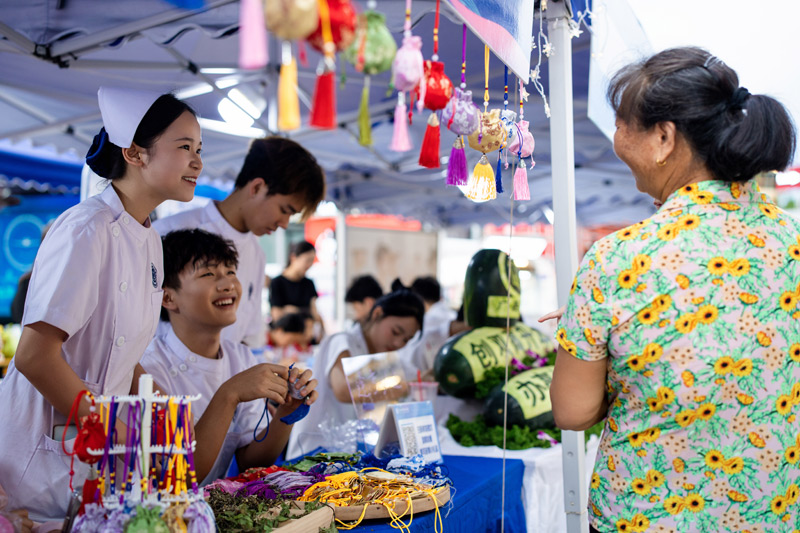 活动现场。学校供图 活动现场。学校供图
